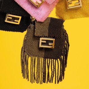 Fendi Pico Baguette Tobacco Moro NIB